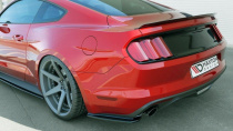 Ford Mustang 2014-2017 Bakre Sidoextension V.1 Maxton Design
